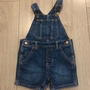 Baby Gap Short Overalls for Boy, size 12-18 mo
